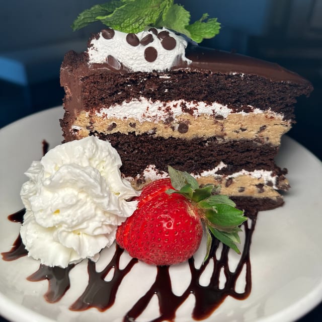 Marshmallow Chocolate Chip Cake.