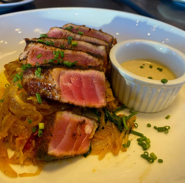 Dirty Tuna Steak.