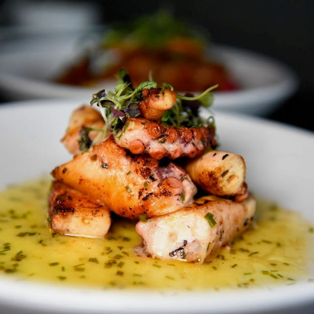 Grilled Octopus.