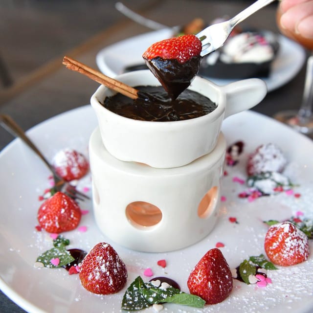 Chocolate Fondue.